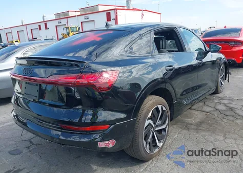 2023 Audi E-Tron Sportback Premium Plus S Line Quattro from USA, damaged, VIN WA12AAGE8PB025637